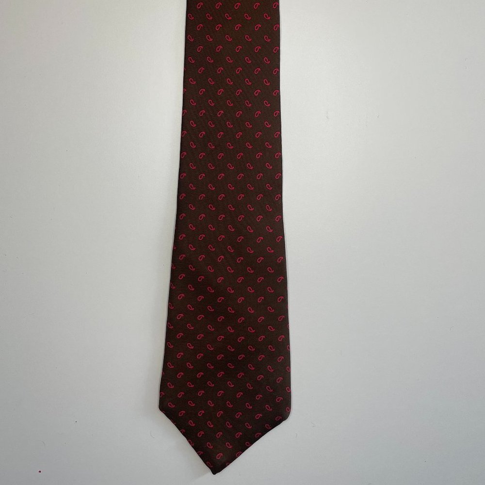 Vintage Ohrbach's Men's Tie in Brown